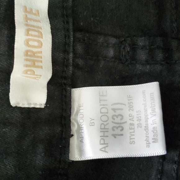 APHRODITE women's high waist distressed flare denim size 13 (31) - Picture 7 of 7